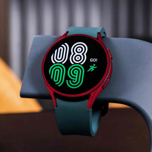 Samsung_Watch4 44mm_Matte_Warm_Red_4